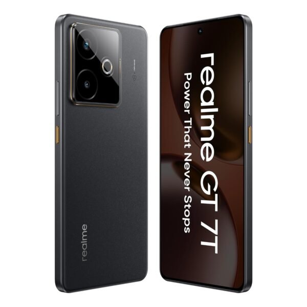 realme GT 7T (IceSense Black,8GB+256GB) | MediaTek D8400 MAX | Strongest Battery Combo 7000mAh + 120W | AI 4K 60FPS Travel Camera | 360° Cooling IceSense Design with Graphene | 6000 nits Display