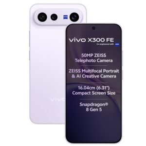 vivo X300 FE 5G (Lilac Purple, 12GB RAM, 256GB Storage)
